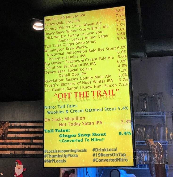 Mr P Pizza & Pasta - Lewes, DE menu_pic