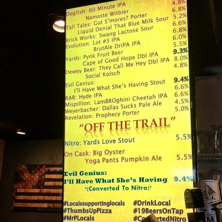 Mr P Pizza & Pasta - Lewes, DE menu_pic