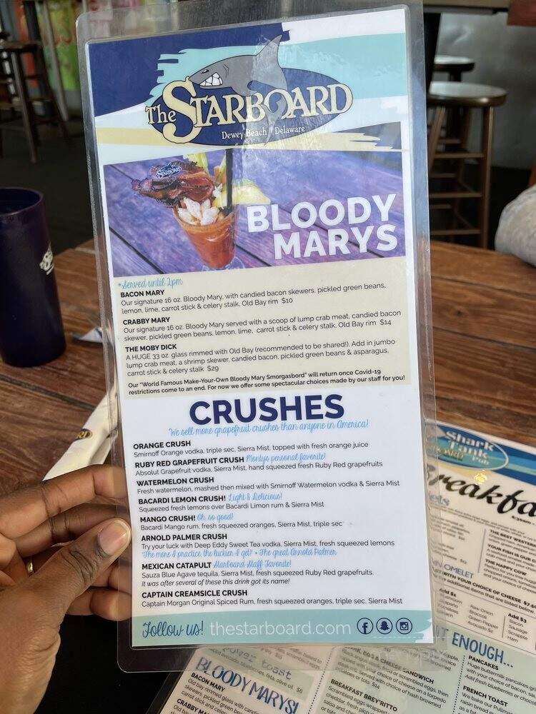 Starboard Restaurant - Dewey Beach, DE