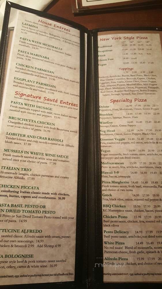 Brooklyn Boyz Pizza - Bay City, MI menu_pic