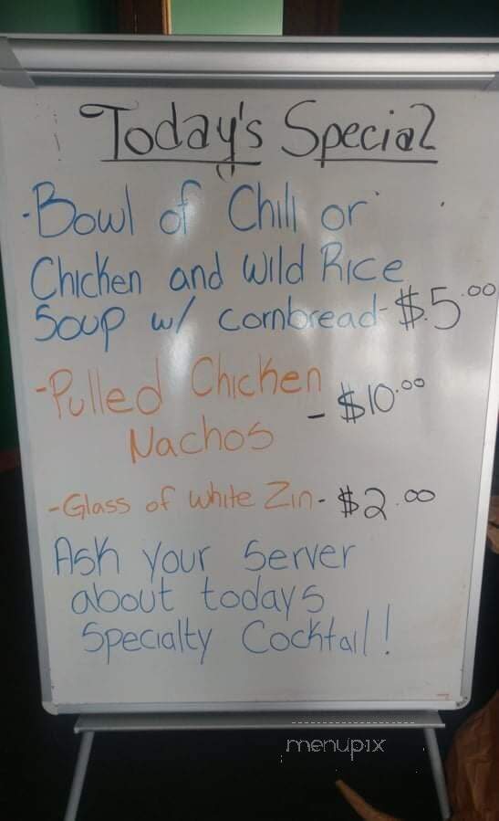 Lakes Of The North Restaurant - Mancelona, MI menu_pic