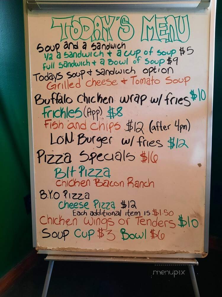 Lakes Of The North Restaurant - Mancelona, MI menu_pic