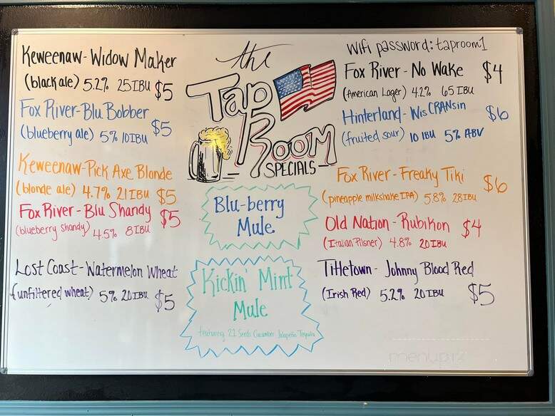 Sol Blu Lounge - Iron Mountain, MI menu_pic