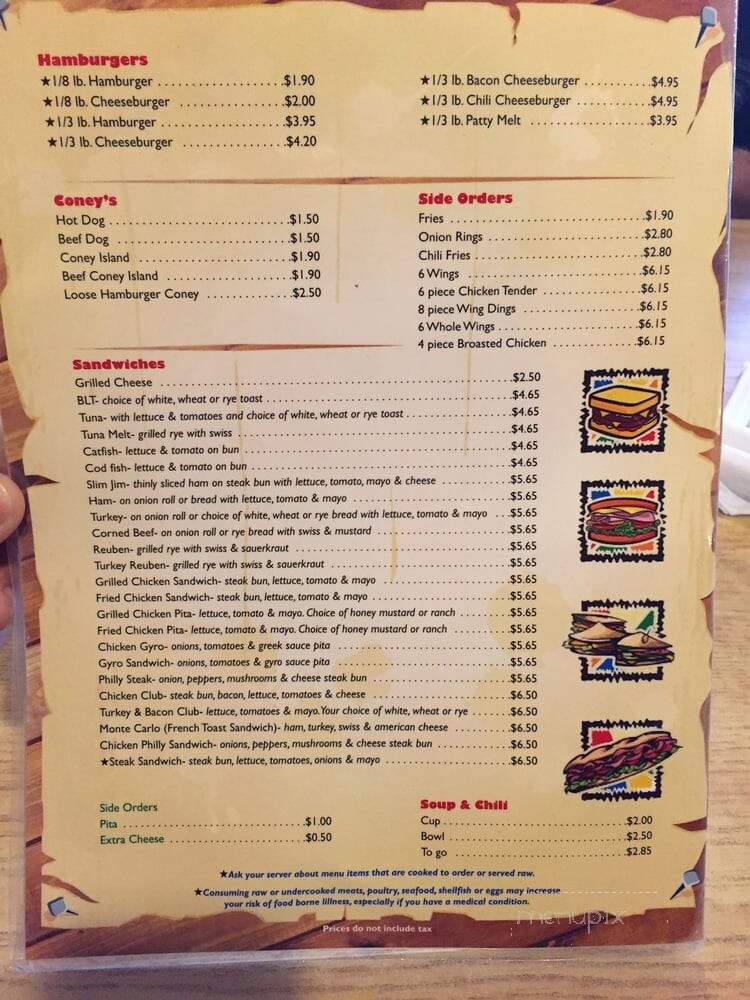 Ham Shoppe - Detroit, MI menu_pic