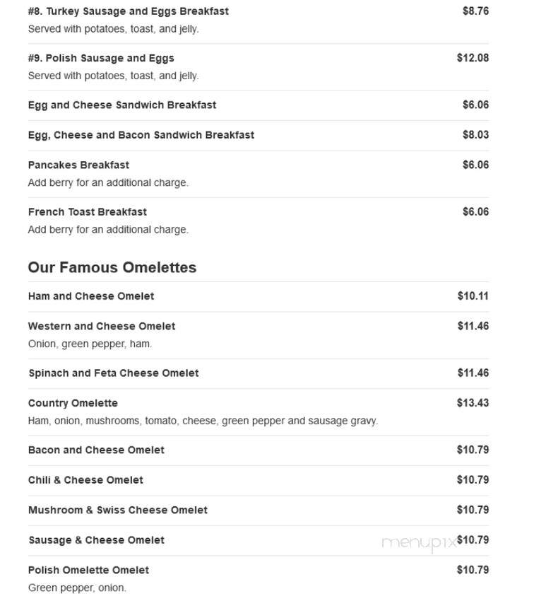Golden Grill Restaurant - Redford, MI menu_pic