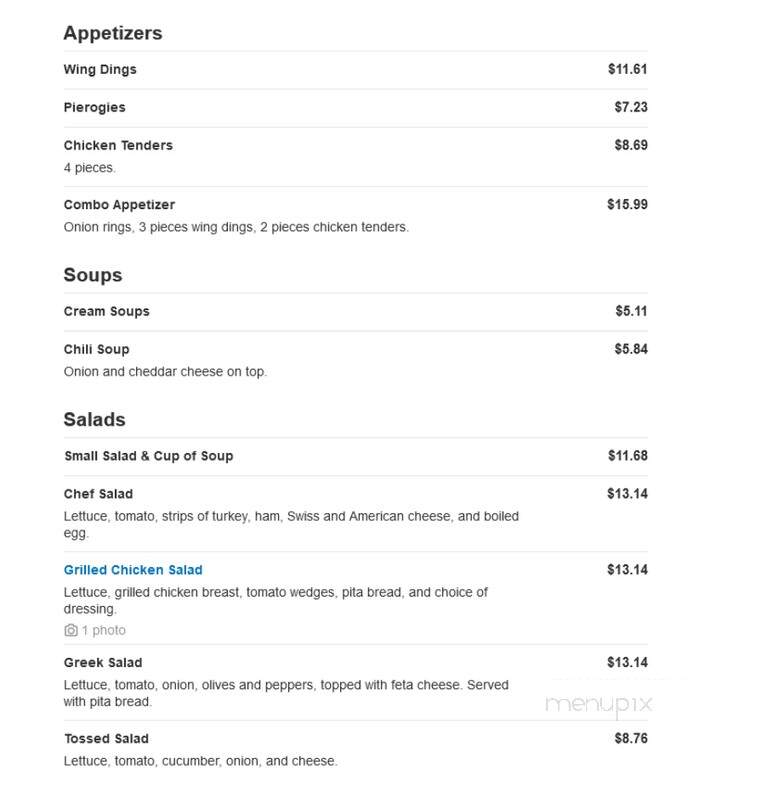 Golden Grill Restaurant - Redford, MI menu_pic