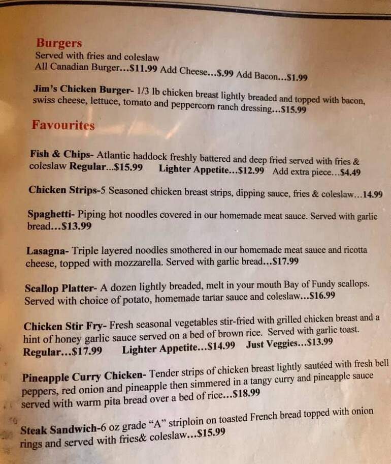 Courtyard at Ramada - Fredericton, NB menu_pic