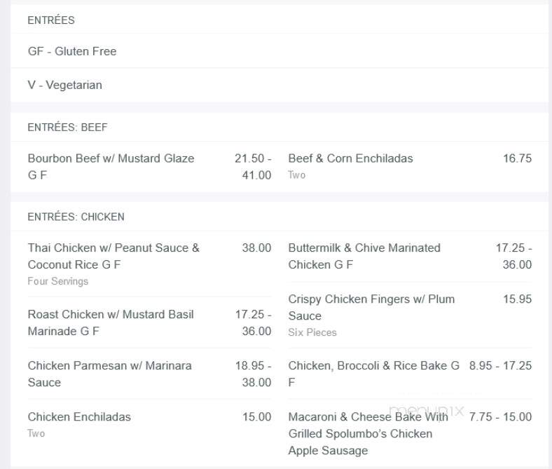 Meez - Calgary, AB menu_pic