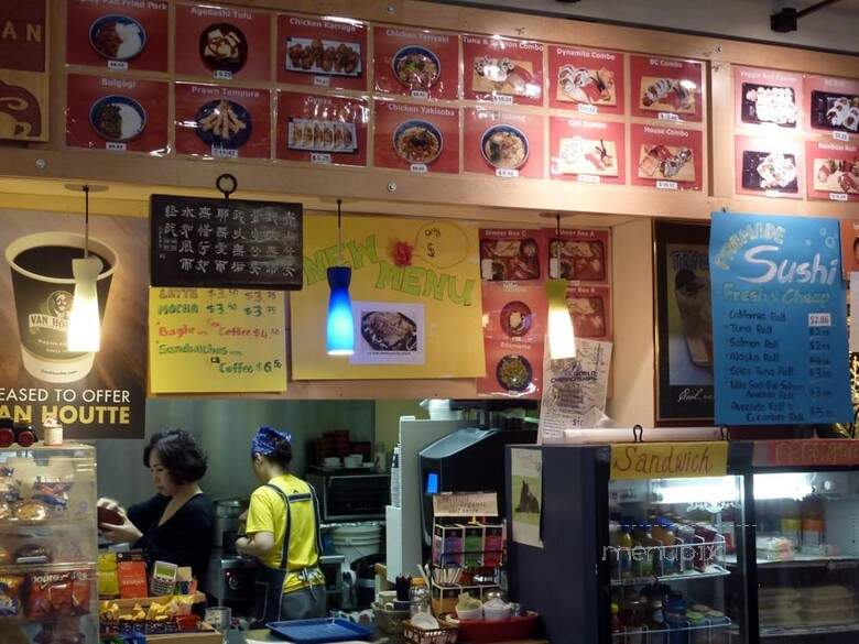 Sushi To Go - Whistler, BC menu_pic