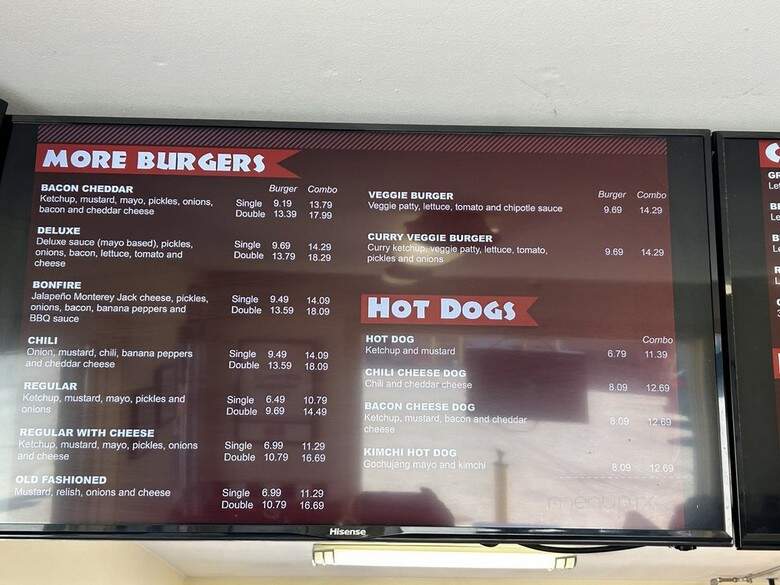Inglewood Drive in - Calgary, AB menu_pic