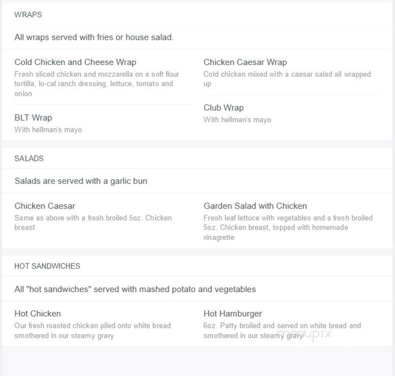 Fil's Diner - Ottawa, ON menu_pic