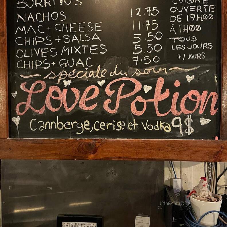 Casa Del Popolo - Montreal, QC menu_pic