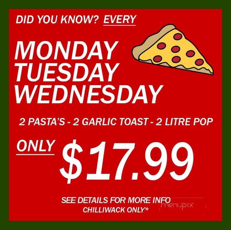 J's Pizza - Chilliwack, BC