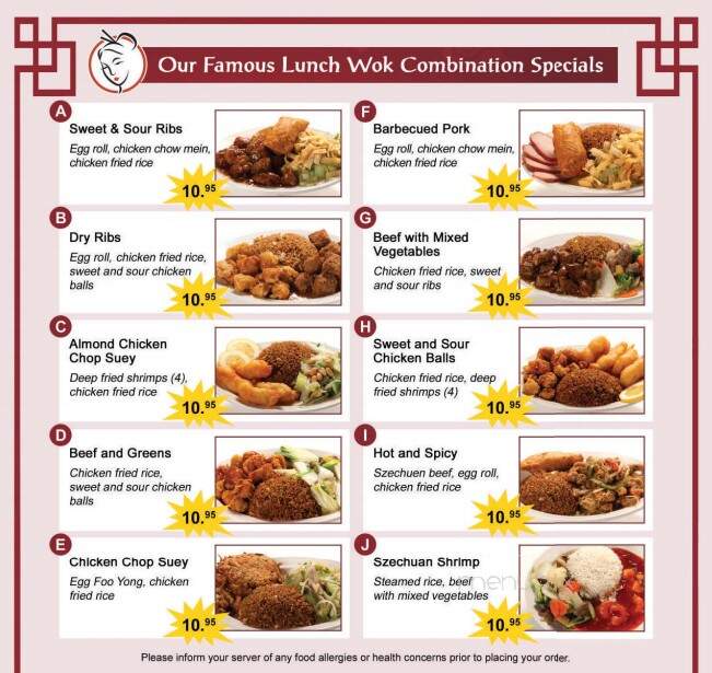 China Doll Dining Room - Regina, SK menu_pic