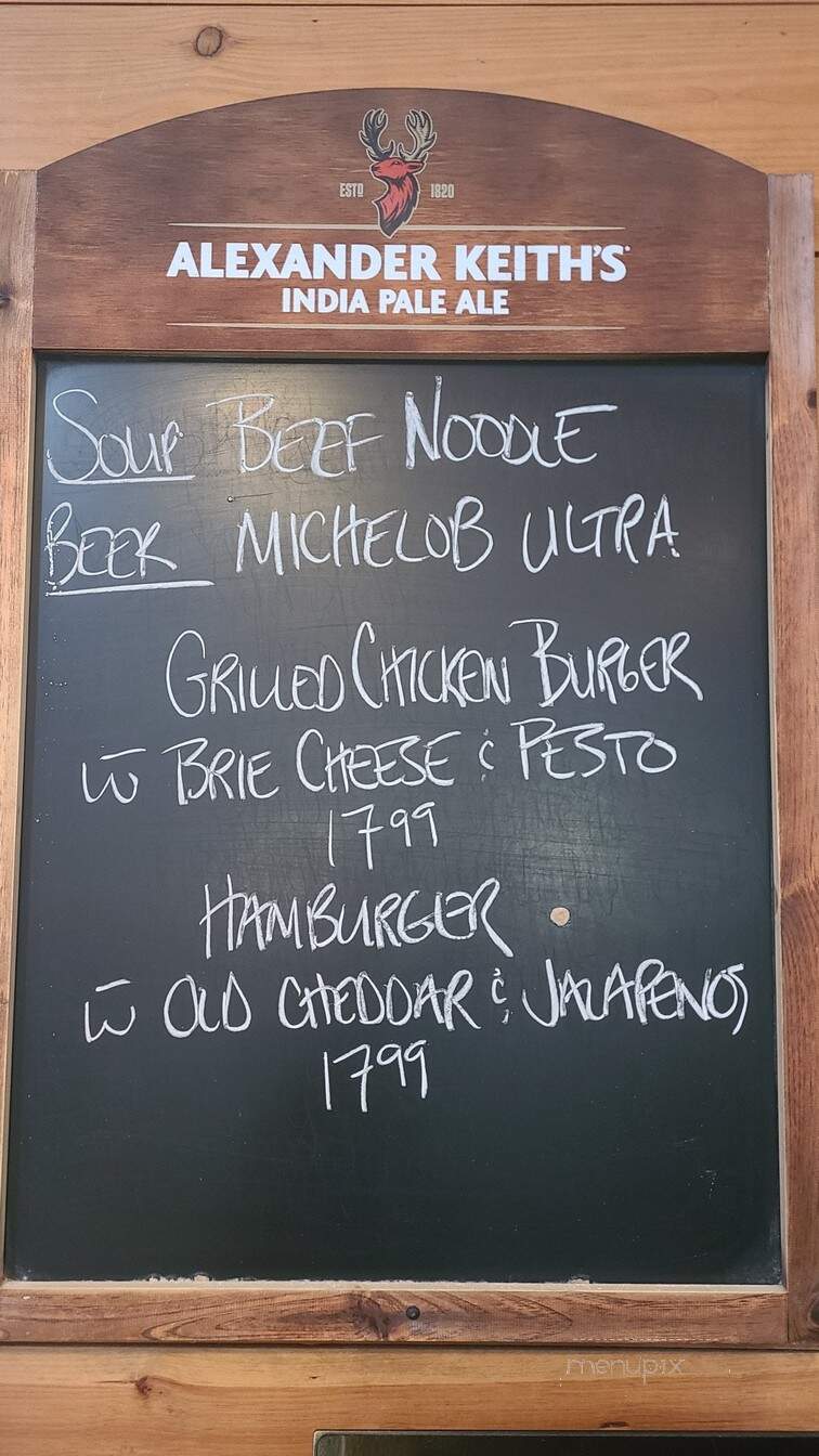 Marlborough Pub & Eatery - Ottawa, ON menu_pic