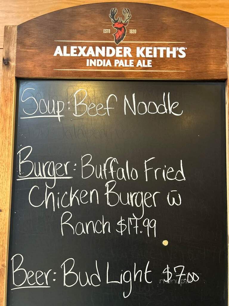 Marlborough Pub & Eatery - Ottawa, ON menu_pic