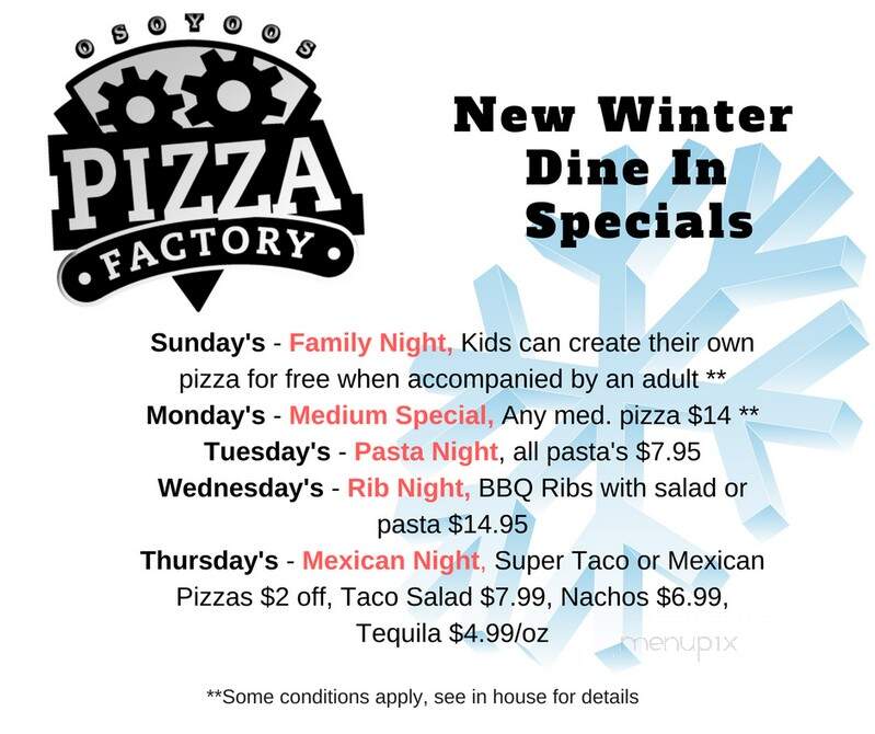 Pizza Factory - Osoyoos, BC menu_pic