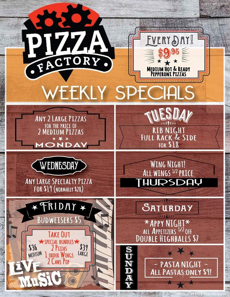 Pizza Factory - Osoyoos, BC menu_pic