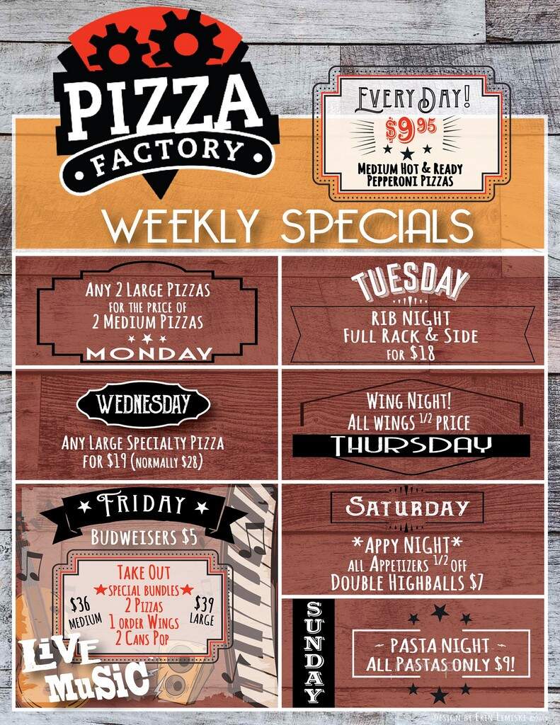 Pizza Factory - Osoyoos, BC