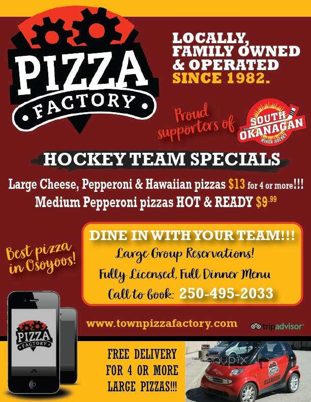 Pizza Factory - Osoyoos, BC