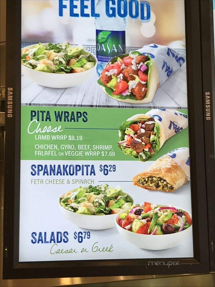 OPA! Souvlaki of Greece - Kelowna, BC menu_pic