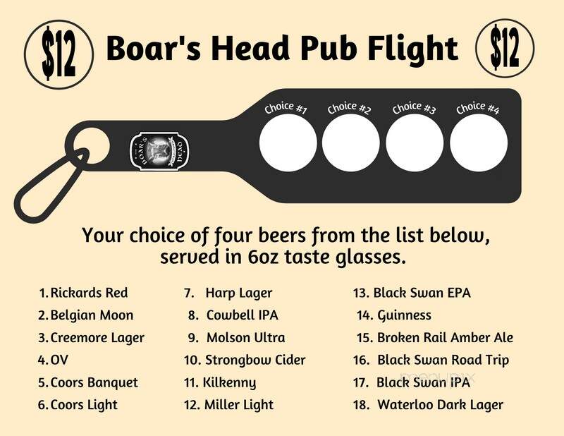 The Boar's Head Pub - Stratford, ON