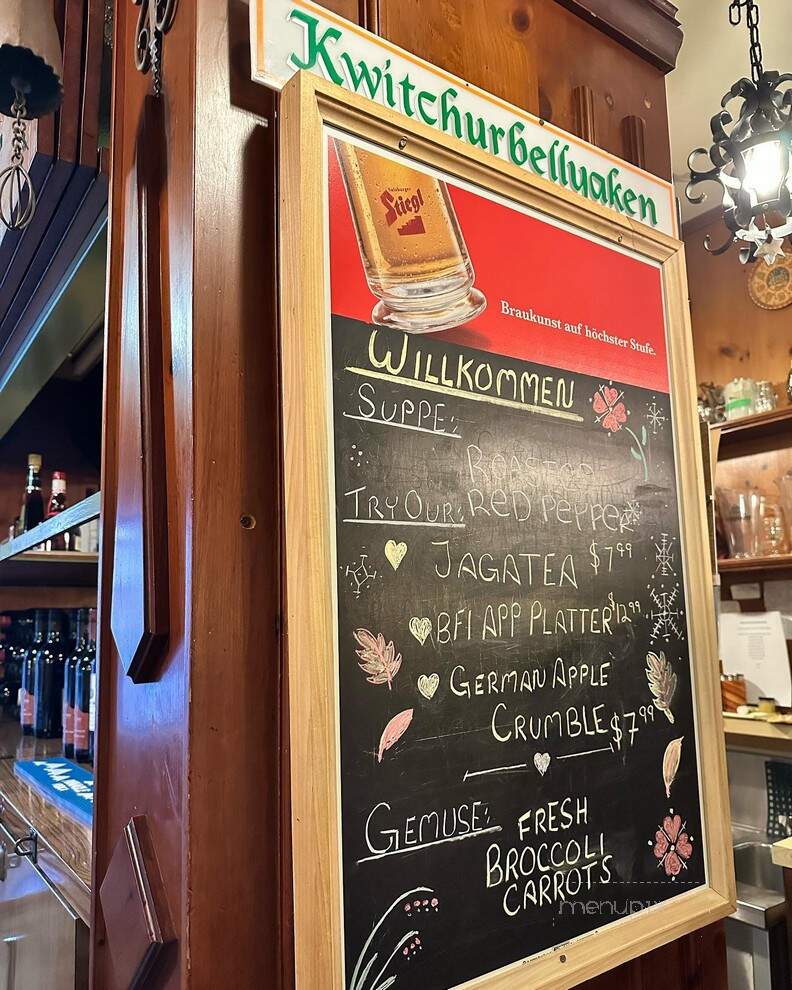 Black Forest Inn European Cuisine - Hamilton, ON menu_pic