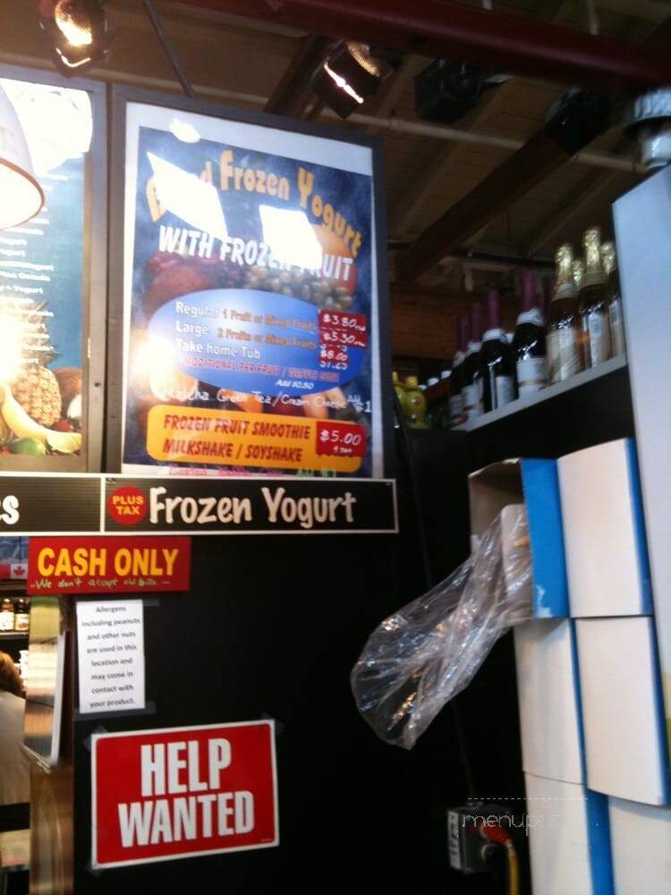The Milkman - Vancouver, BC menu_pic
