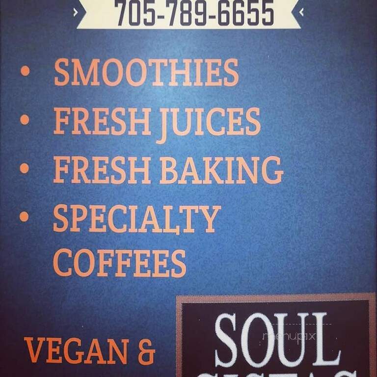 Soul Sistas Wellness Kitchen - Huntsville, ON menu_pic