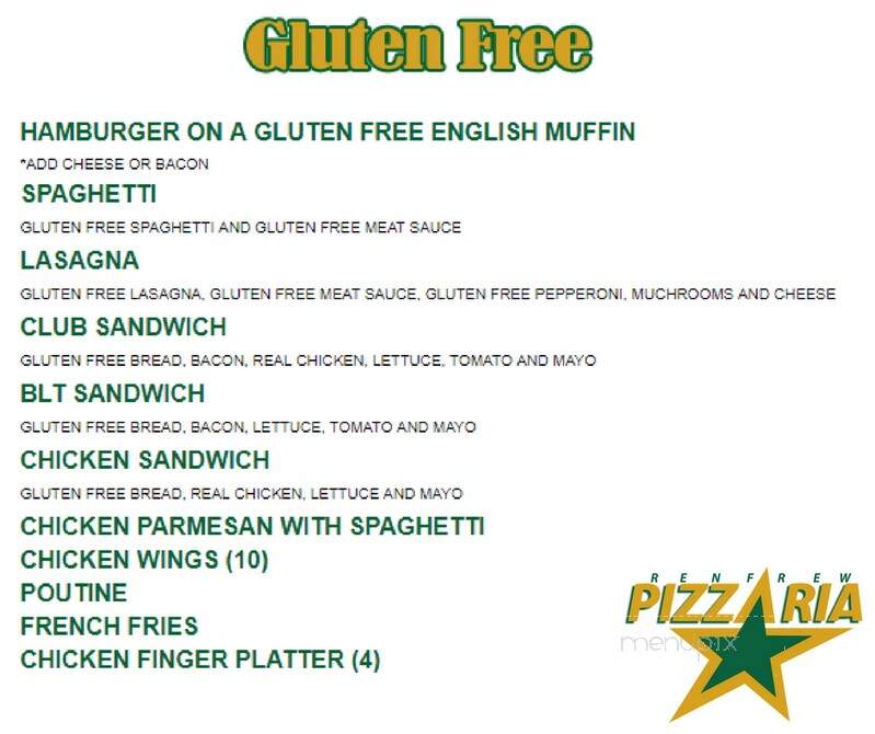 Pizza Pizza - Renfrew, ON menu_pic