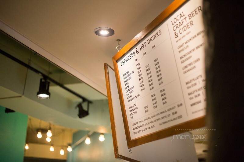 Gone Eatery - Whistler, BC menu_pic