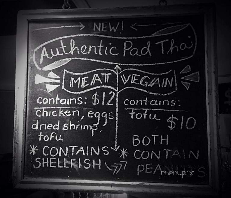 Gone Eatery - Whistler, BC menu_pic