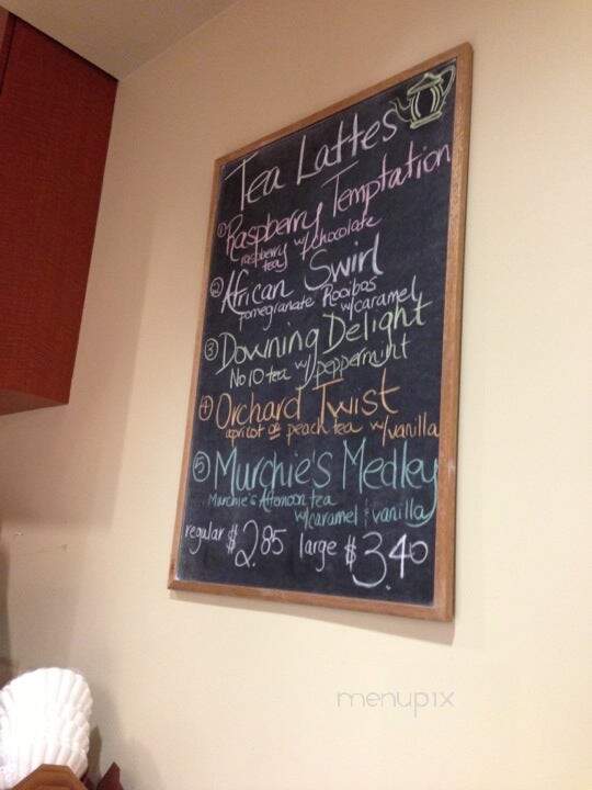 Murchie's Tea & Coffee - Vancouver, BC menu_pic