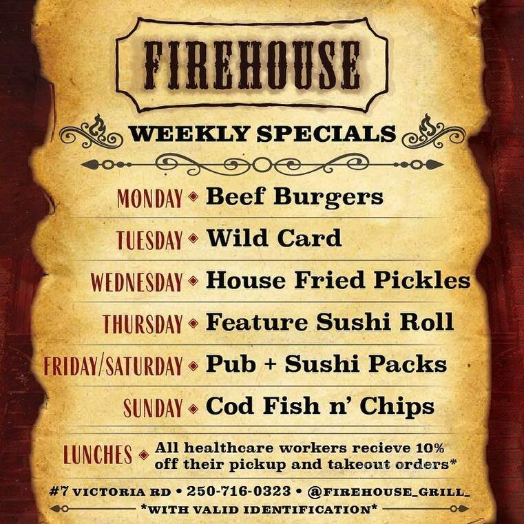 Fire House Grill - Nanaimo, BC