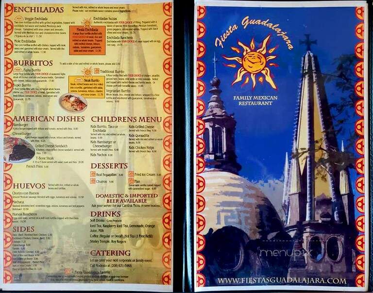 Fiesta Guadalajara - Kuna, ID menu_pic