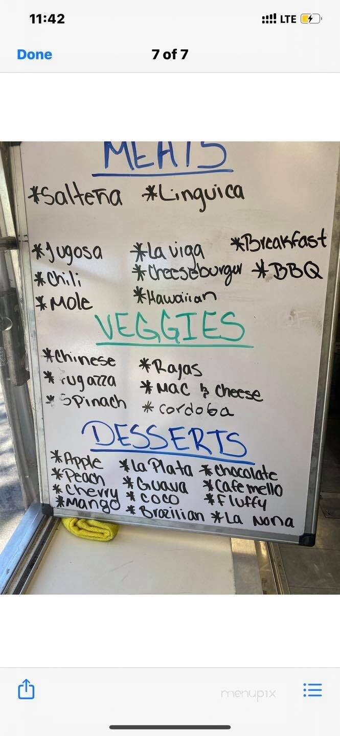 Tango's Subs & Empanadas - Boise, ID menu_pic