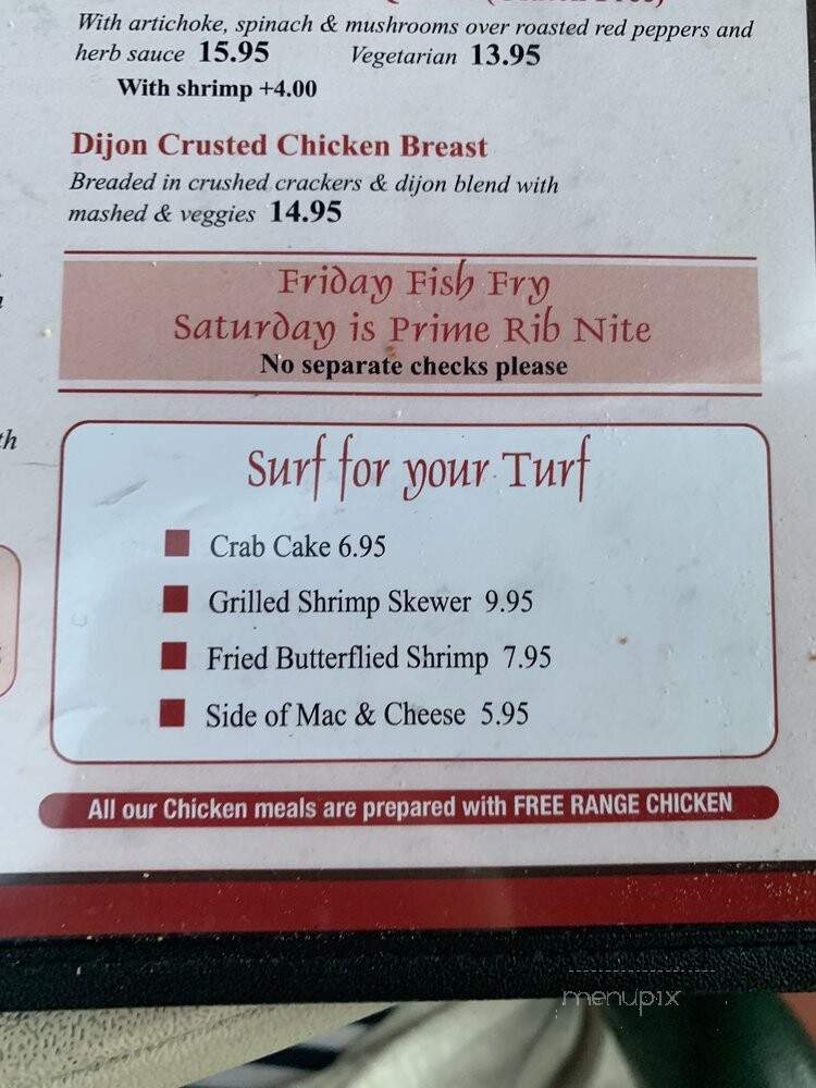 Great Escape - Schiller Park, IL menu_pic