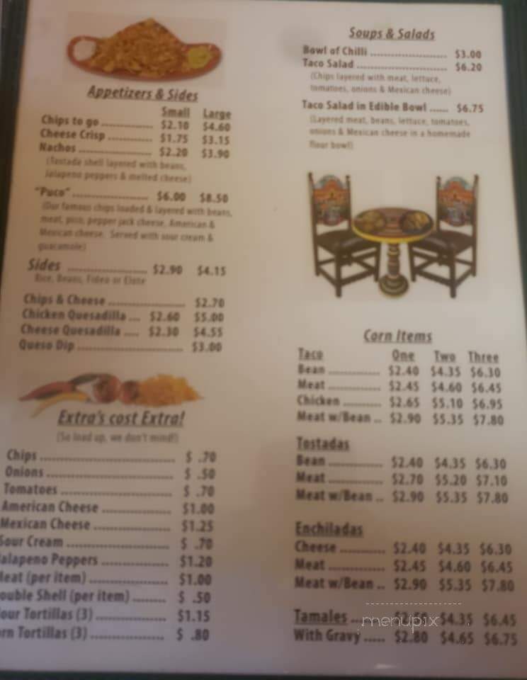 Acapulco Cafe - Rock Island, IL menu_pic