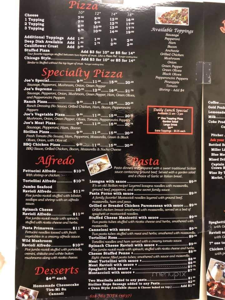 Joe's Italian Food & Pizza - Newton, IL
