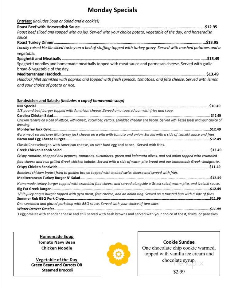 Junction Eating Place - Dekalb, IL menu_pic