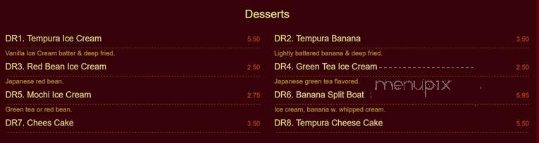 Kobe' Japanese Steakhouse - Bloomington, IL menu_pic