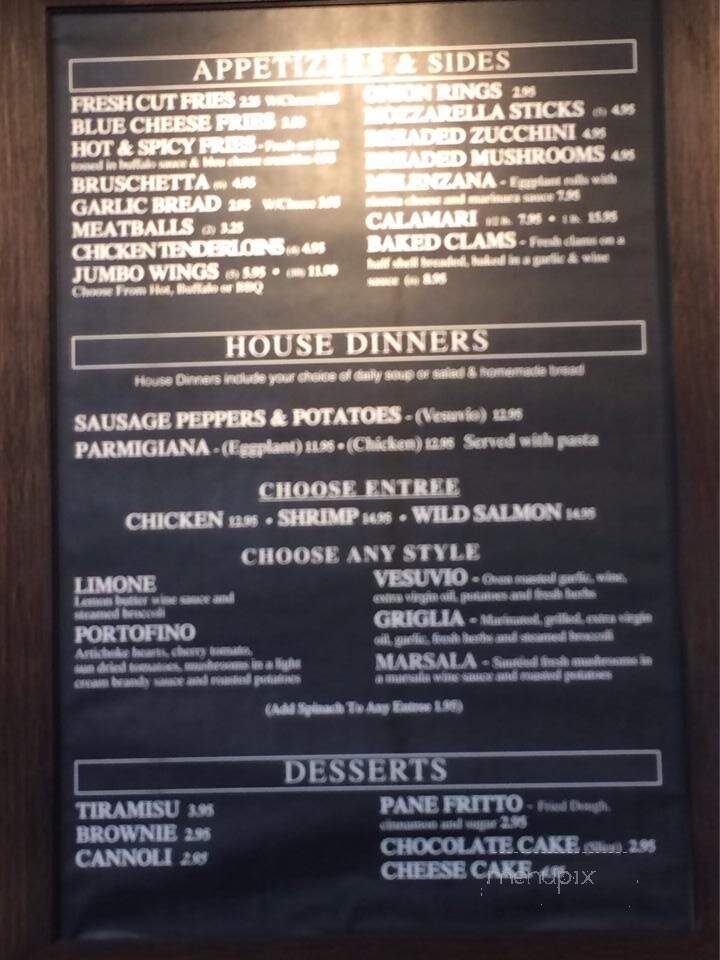 Marino's Pizza & Pasta - Elk Grove Village, IL menu_pic