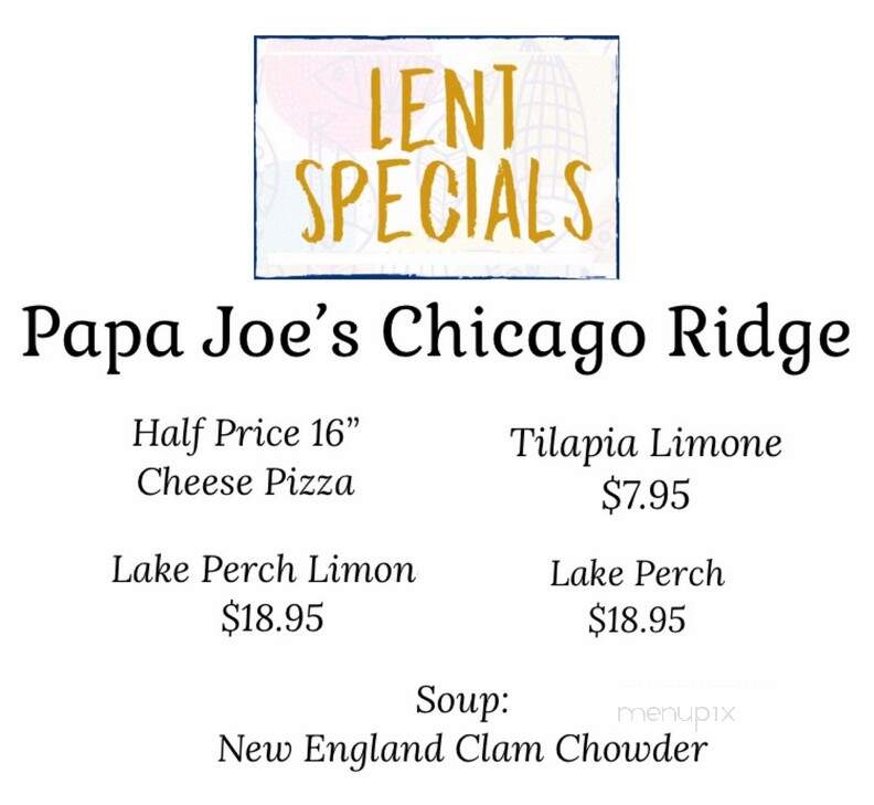 Papa Joe's Restaurant - Chicago Ridge, IL