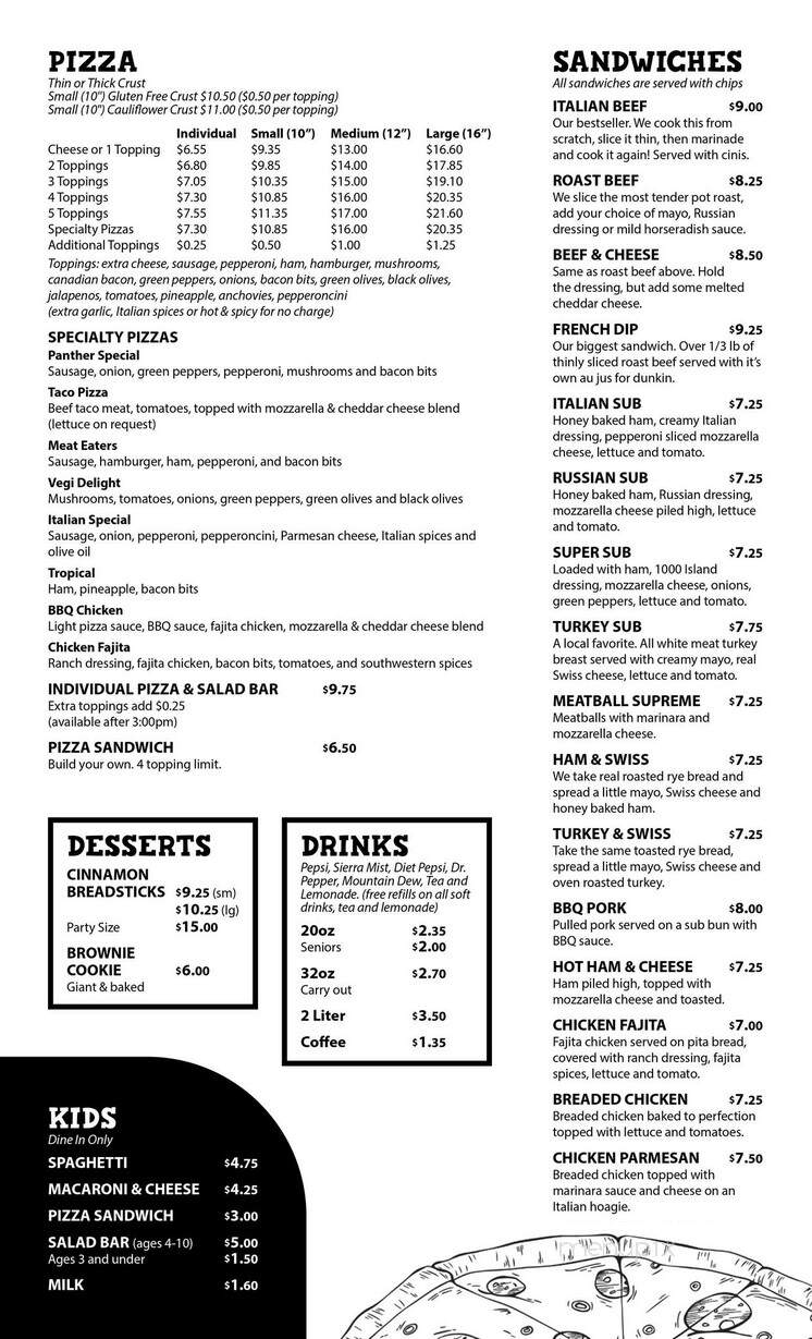 Pizza Man - Pana, IL menu_pic