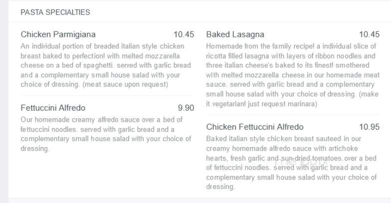Rosati's Pizza - Batavia, IL menu_pic