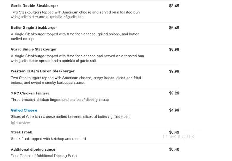 Steak 'n Shake - Pekin, IL menu_pic