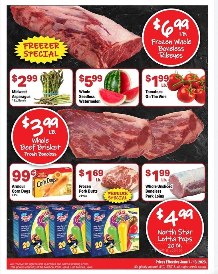 Stroemer Foods - Barry, IL menu_pic