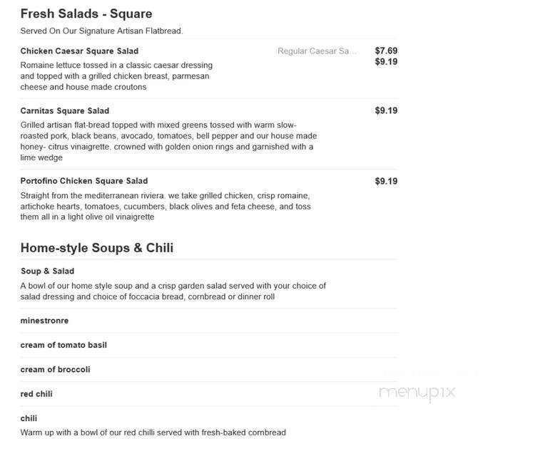 Bakers Square Restaurant & Bakery - Normal, IL menu_pic