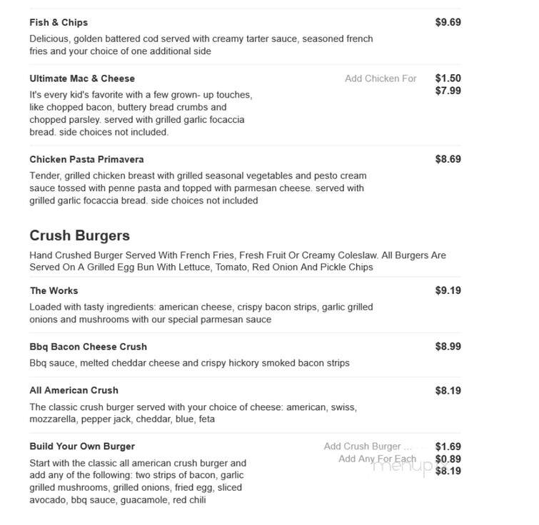 Bakers Square Restaurant & Bakery - Normal, IL menu_pic