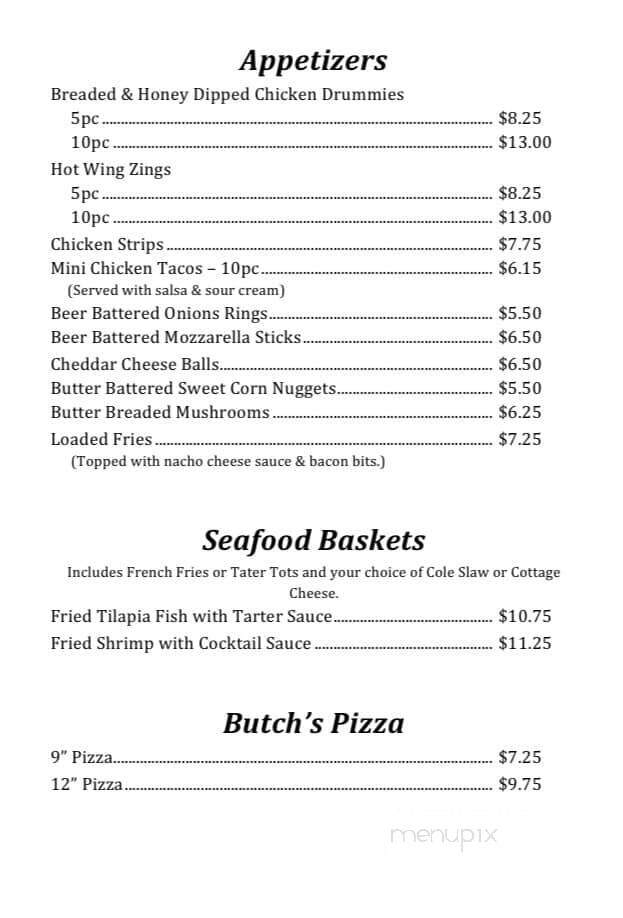 White Horse Inn - Moline, IL menu_pic